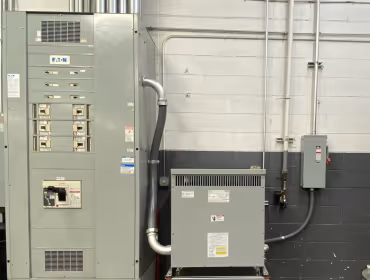 EV Charger Install work example