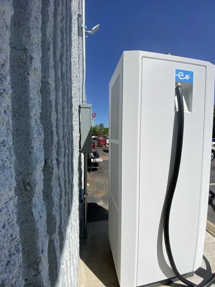 ABB EV Supercharger installation work - Work completed by Mills Electric Co.