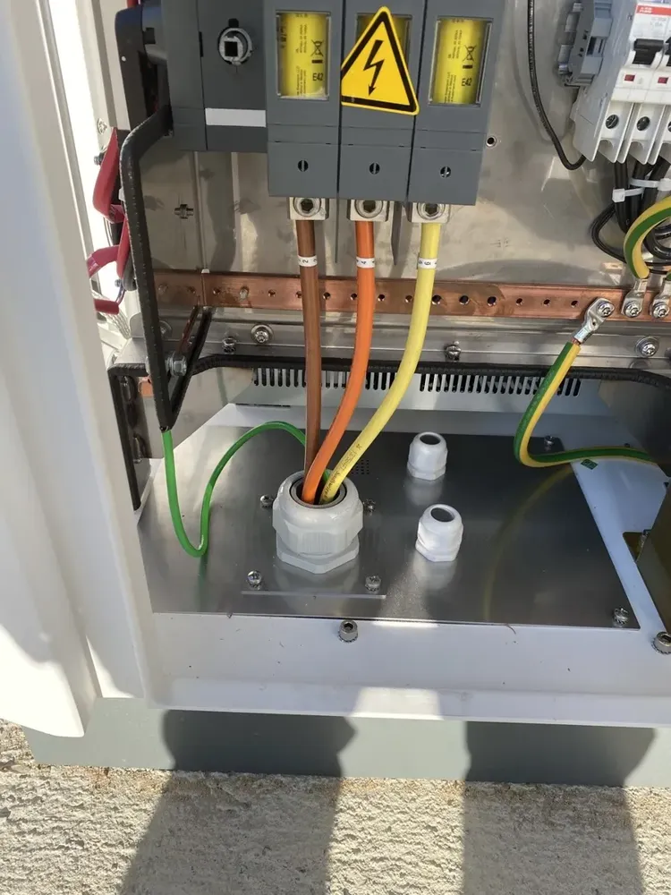 ABB EV Supercharger installation work - Work completed by Mills Electric Co.