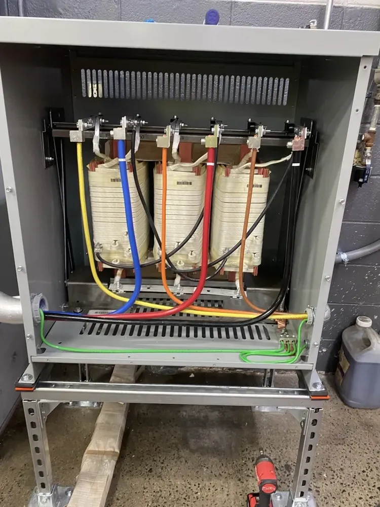 ABB EV Supercharger installation work - Work completed by Mills Electric Co.