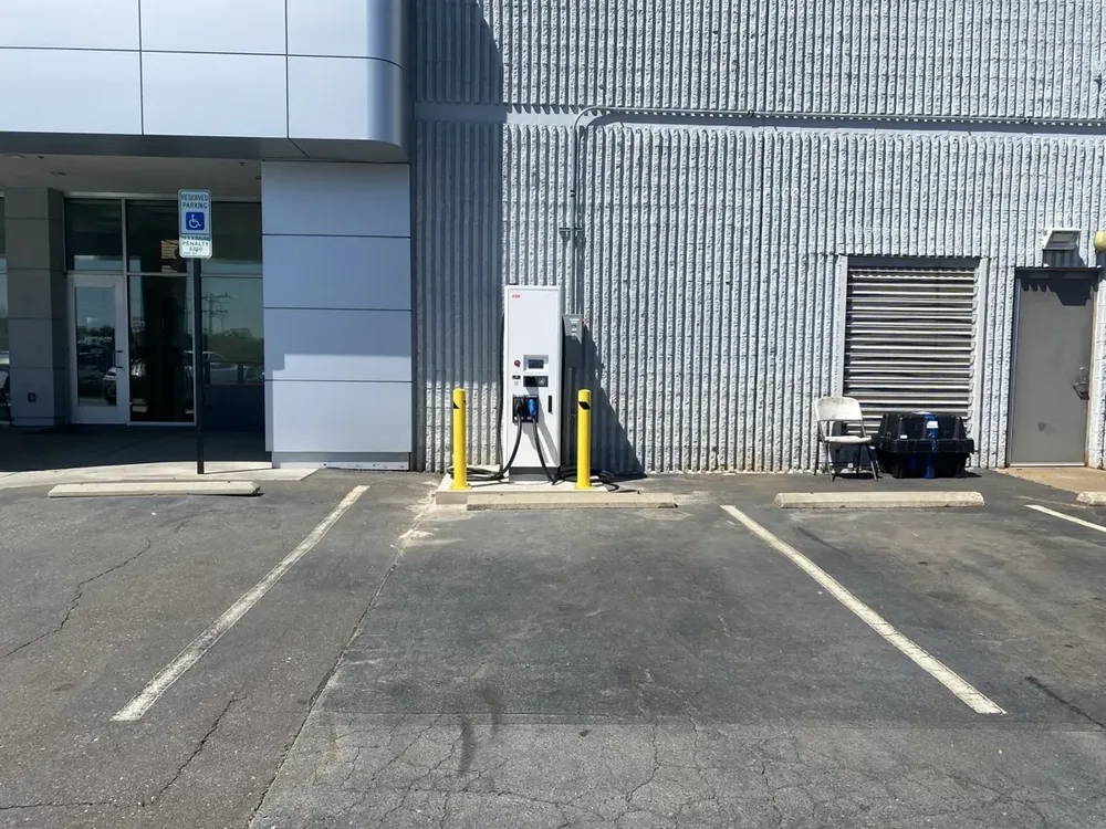 ABB EV Supercharger installation work - Work completed by Mills Electric Co.