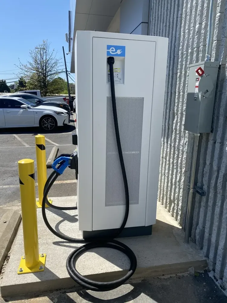 ABB EV Supercharger installation work - Work completed by Mills Electric Co.