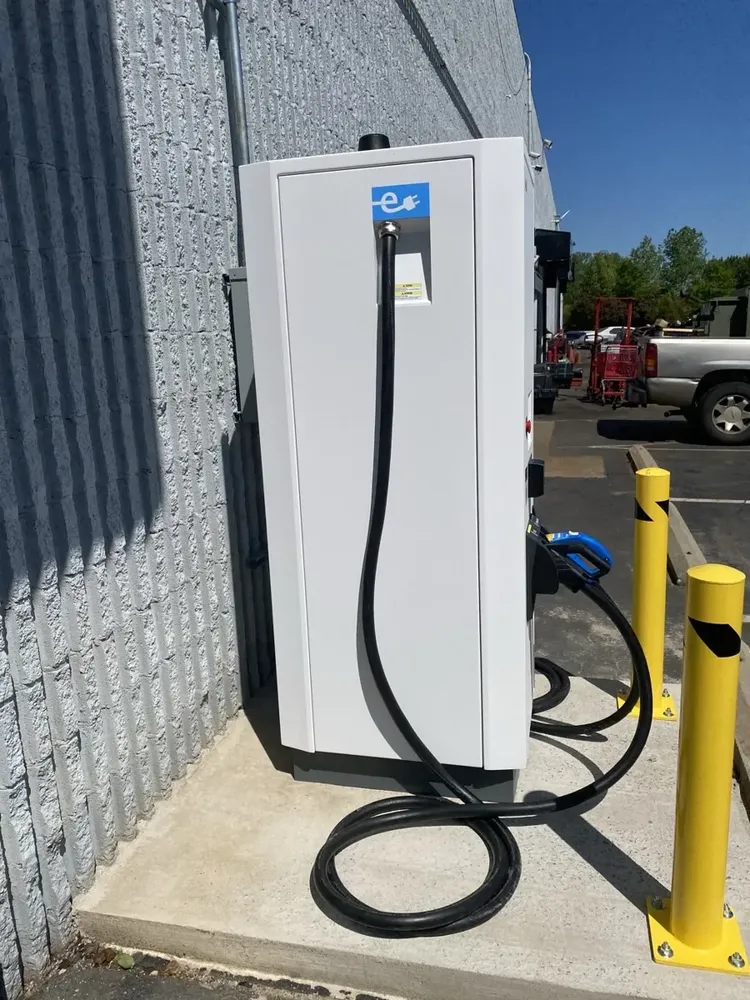 ABB EV Supercharger installation work - Work completed by Mills Electric Co.