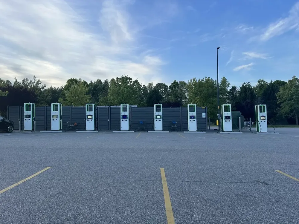 Commercial EV station safety test and system diagnostic check - Work completed by Mills Electric Co.