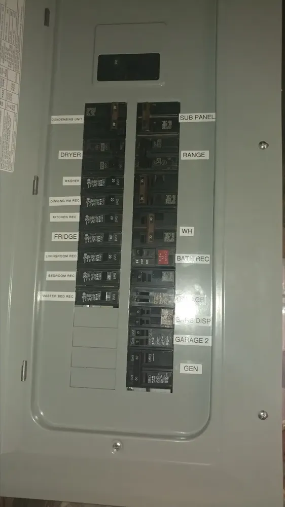 Preventative maintenance checks on main distribution boards and subpanels - Work completed by Mills Electric Co.