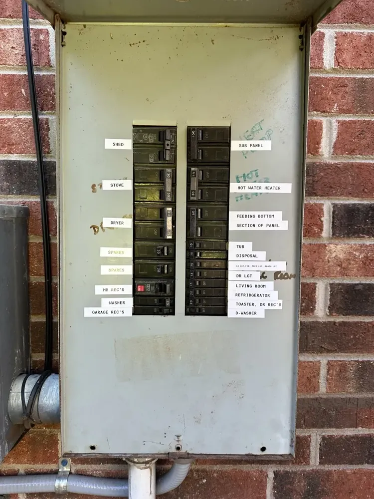 Preventative maintenance checks on main distribution boards and subpanels - Work completed by Mills Electric Co.